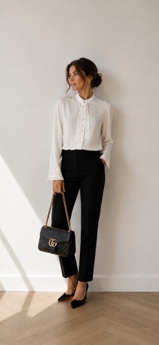 Edle gucci seidenbluse - gucci,