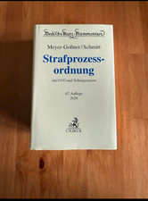 Meyer-Goßner/Schmitt StPO