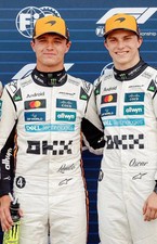 McLaren F1 2025 Go Kart Rennanzug, CIK/FIA Level 2 genehmigt - MwSt kostenlose Lieferung