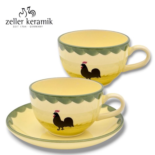 Zeller keramik hahn henne - keramik,