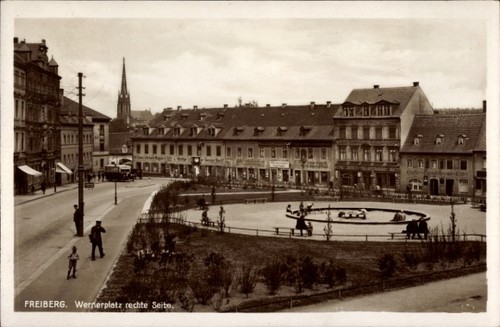 Freiberg sachsen - ak,