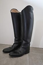 Königs Reitstiefel Damen - Größe 6 ≙ 39 ⅓ - Leder - mit Dressurbogen