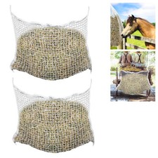 Heunetz Futternetz 2 Größen 120 cm /160 cm Heusack für Pferde Heutasche 1-4 stk.