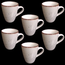 6x Kaffeebecher 400ml Grau