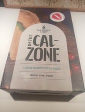 Brandneu im Karton Alfresco Chef Calzone Presse große Kunststoff Pizza Presse