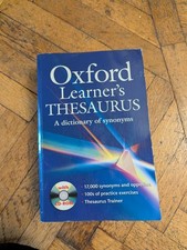 Oxford Learner's Thesaurus A