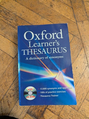 Oxford learner thesaurus a - learner's,
