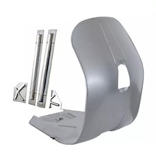 KOMPLETTER SCHILDSATZ FUSSRASTE RESTAURIERUNG MIT VERSTÄRKUNGEN FÜR VESPA 50 SPECIAL 1969-1981