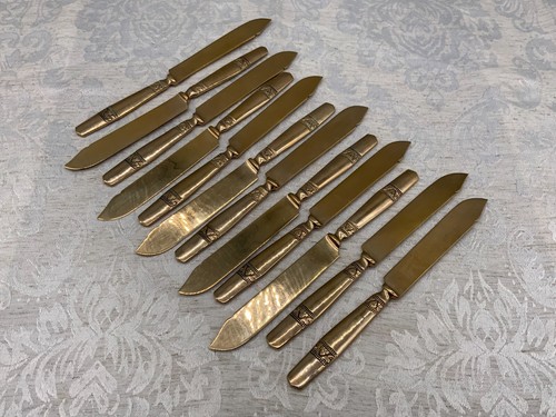 Vintage besteck 12x messer - 12x, s