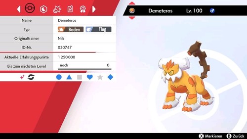 Shiny demeteros inkarnation - shiny,