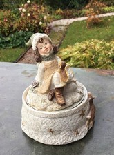 Spieluhr Weihnachten handbemalt