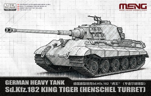 Meng 011 kfz 182 - meng, 72-011