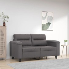 2-Sitzer-Sofa Einzelsofa Kunstleder Couch Loungesofa Schlafsofa Sitzgruppe Sofa