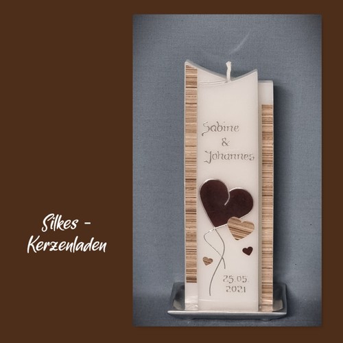 Hochzeitskerze brautkerze - /,