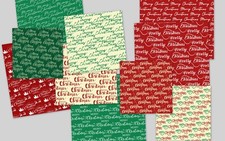 10 A4 Scrapbook Papier Karten