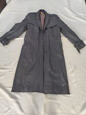 Mantel gr. 42 grau Leder