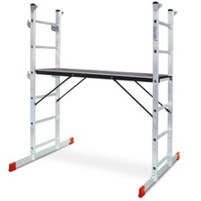 Leitergerüst, Arbeitshöhe