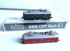 KATO K11602, E-Lok CFF Re 4/4 der SBB, DCC-Digital, LED, in OVP