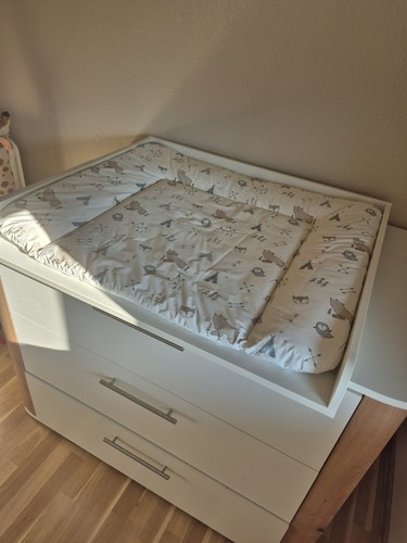 Kommode mit wickeltischaufsatz - kommode,