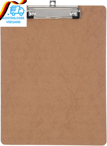 Klemmbrett holz für büro - a4,