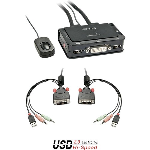 Lindy dvi kvm - lindy, 2