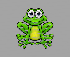 Lustiger Frosch Auto Aufkleber Sticker Frog FUN Cartoon