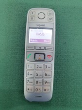 Gigaset Mobilteil E500 E 500 H Telefon Senioren Telefon  große Tasten getestet 