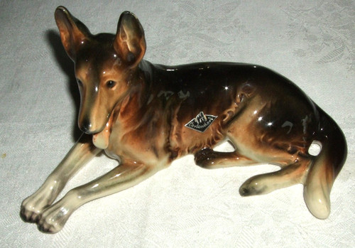 Schäferhund liegende - schäferhund,