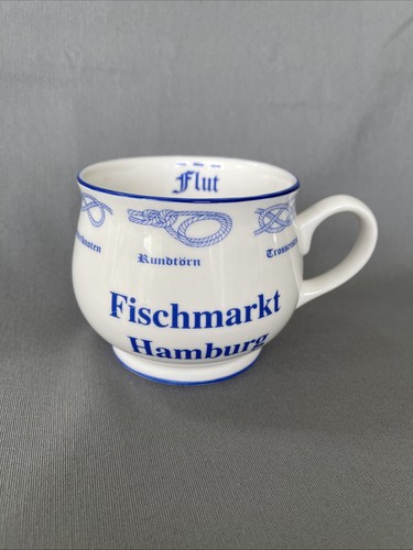 Kaffee pott fischmarkt ebbe - kaffee-pott, "fischmarkt"