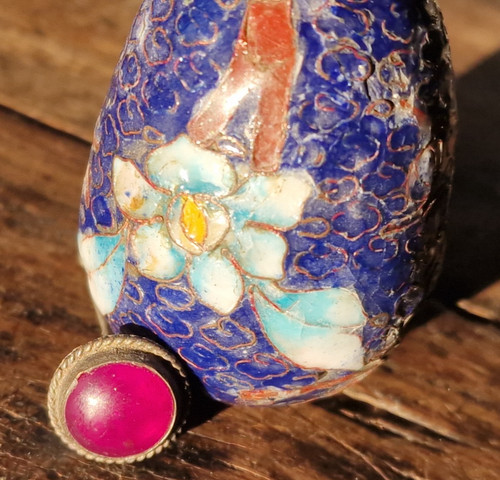 Antiker cloisonné parfüm - cloisonné,