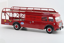OLD CARS * FIAT 642 BARTOLETTI FERRARI RENNTRANSPORTER * 1:43 * OVP