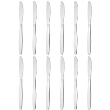 GRÄWE Tafelmesser 12 Stück, Serie Frankfurt, Besteck, Menümesser