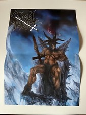 CRUEL FORCE The Rise of Satanic Might Original POSTER Black Metal 42 cm x 29 cm 
