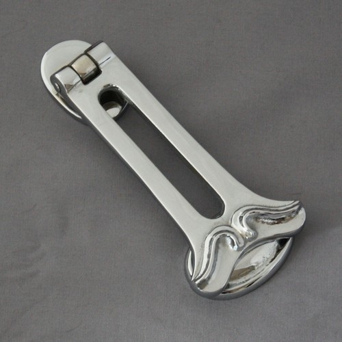Art nouveau chrom türklopfer - art,