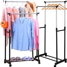 Kleiderständer Doppelstange