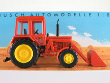 Busch 51315 Belarus MTS-82 (1983) Frontlader mit Schaufel 1:87/H0 NEU/OVP