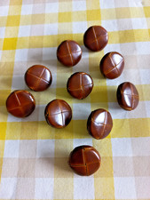 Echte lederknöpfe 16mm - echte,
