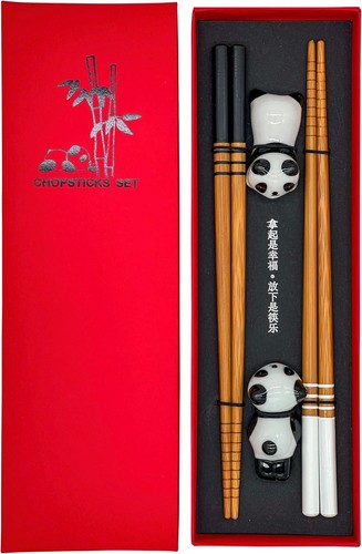 Sushi essstäbchen set panda - sushi, 2
