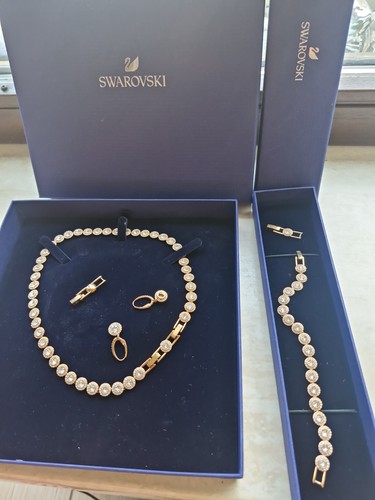 Swarowski kette und ohrringe - kette,