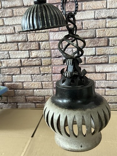 1950er deckenlampe keramik - 1950er,