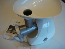 Fa. QUIGG Elektrischer Fleischwolf FW 550  250 Watt mit Wurstfüller