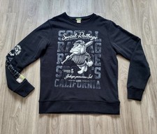 ??Yakuza Hoodie Herren Gr. XL Pullover schwarz/anthrazit mit Print ??