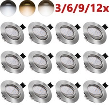12X LED Einbaustrahler 5W