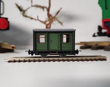 H0e Schmalspurbahn Feldbahn einfacher kleiner geschlossener Transportwagen