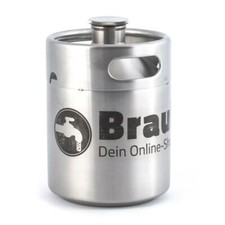 Bierfass Edelstahl TO GO Mini Keg