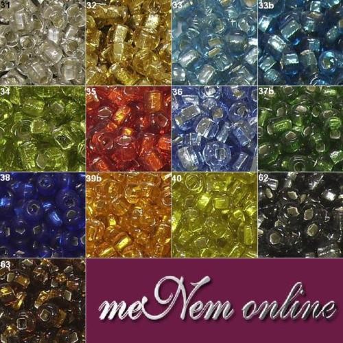 500g rocailles 4mm perlen - 500g,
