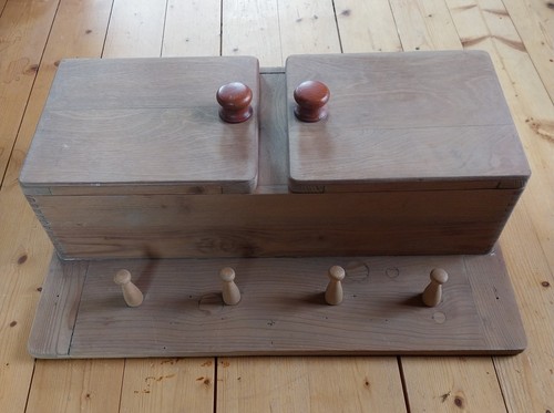 Massivholz hängeschrank mit - massivholz, 4