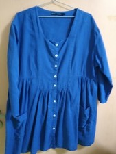 Tunika von Gudrun Sjöden, blau, Größe XL