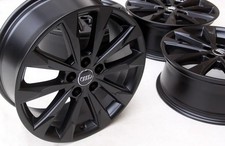 18 Zoll Audi Alu-Felgen Q3 F3B F3N S-Line 7x18 ET43 Schwarz Matt 83A601025G