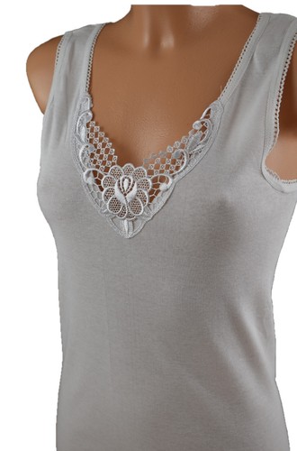 Damen unterhemd 2er pack - 2er,